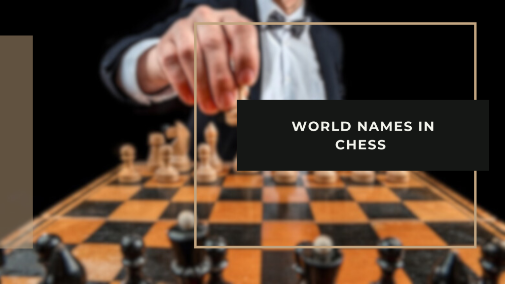 World names in chess 